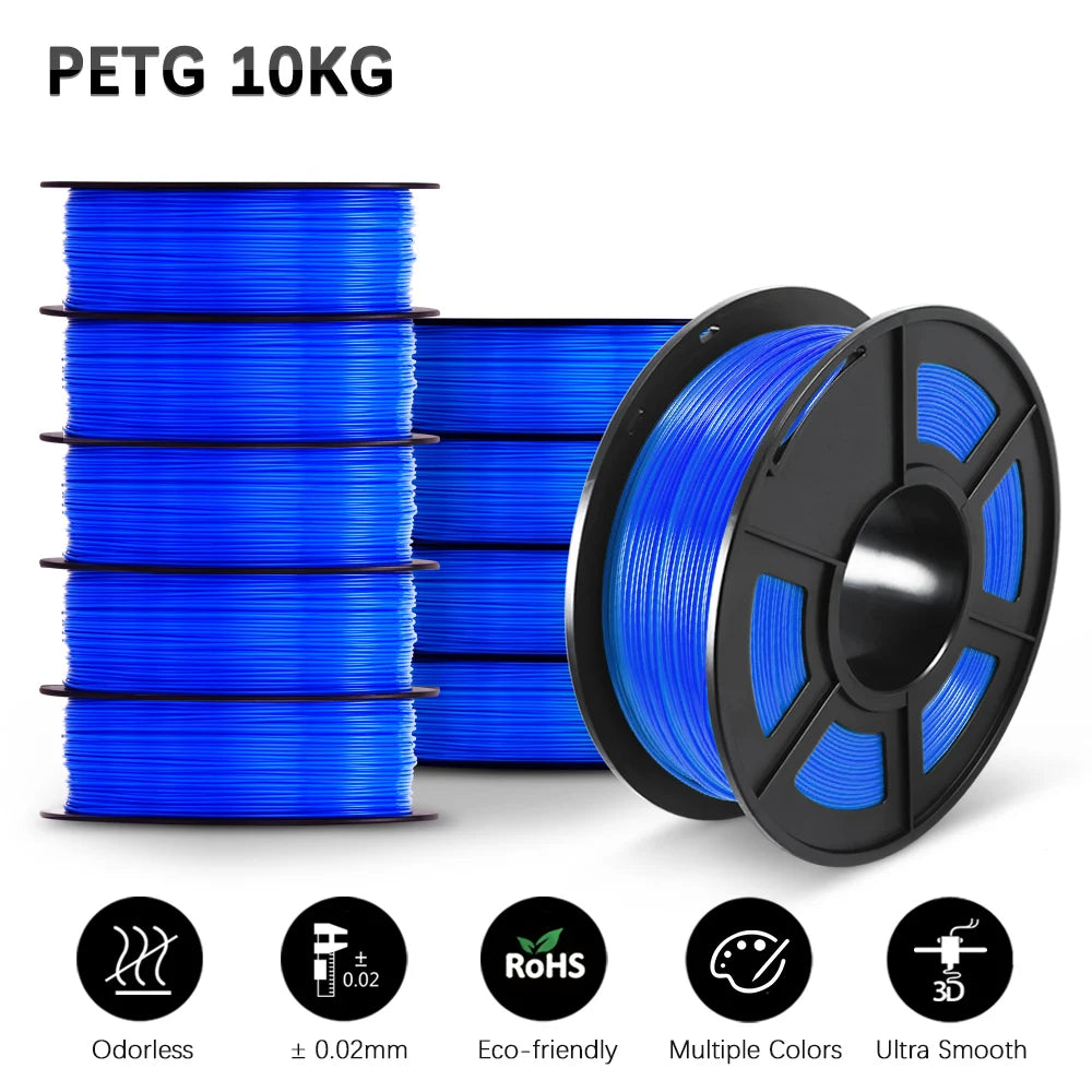 SUNLU 3D Filament PLA/PLA META/PETG/ABS/TPU/PLA MATTE/PLA PLUS 1.75mm 10Roll 1KG/0.5KG 3D Printer Filament for 3D Printer