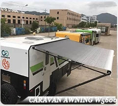 Caravan Accessories Full Cassette Side Awning for Motorhome Van Awning RV Accessories