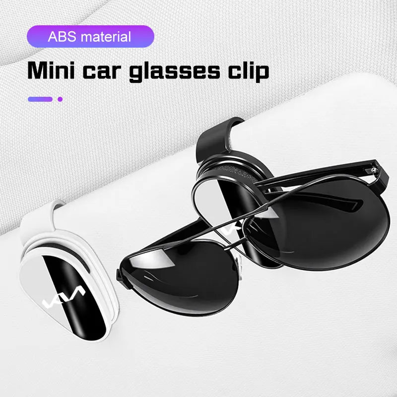 Car Interior Glasses Clip For KIA GT Rio K5 K2 K3 Sportage Ceed Sorento Picanto Sunglasses Holder Eyeglass Storage Accessories