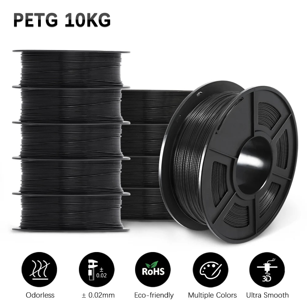 SUNLU 3D Filament PLA/PLA META/PETG/ABS/TPU/PLA MATTE/PLA PLUS 1.75mm 10Roll 1KG/0.5KG 3D Printer Filament for 3D Printer