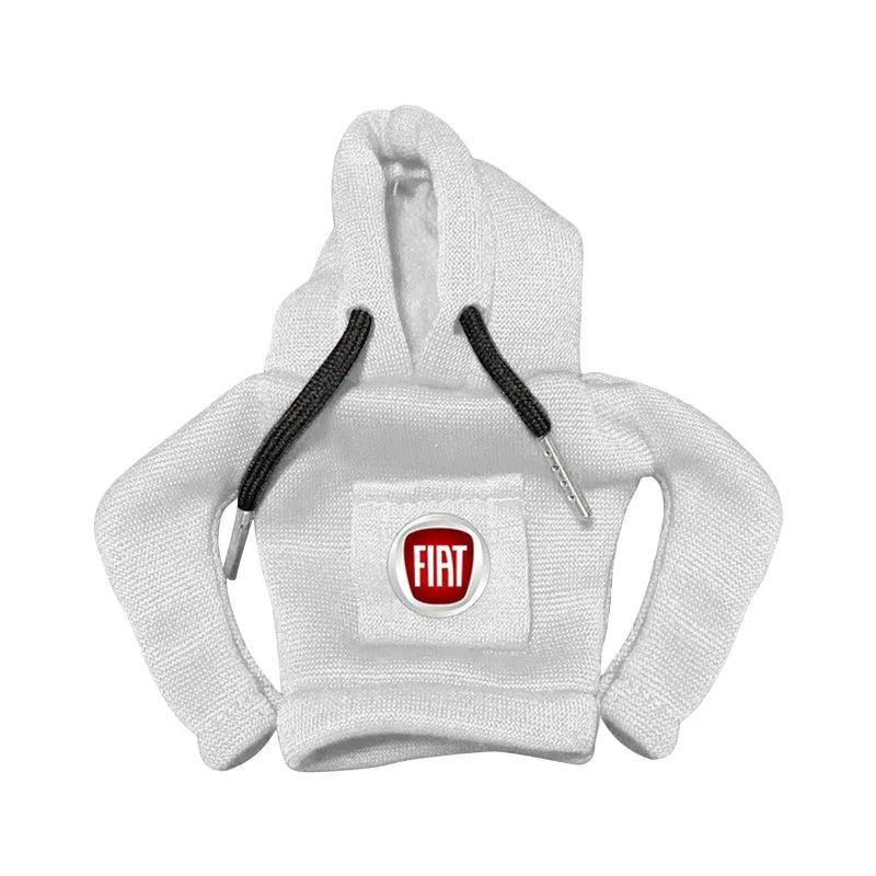 Car Gear Shift Lever Knob Sweatshirt Cover Auto Shift Cover For Fiat Abarth 500 595 124 Becquet Fiat Punto Ducato Palio Grande