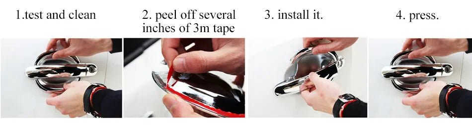 Car Accessories ABS Door Handle Covers Trim For Volkswagen VW Amarok 2009 2010 2011 2012 2013 2014 2015 2016 2017 2018 2019