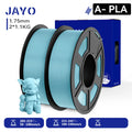 JAYO 2 Rolls 3D PLA / AntiString PLA / High Speed PLA Filament PLA Filament 1.75mm Neatly Wound 3D Printing Filament for 3D