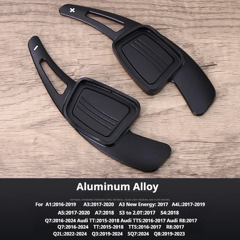 For Audi A1 A3 A4L A5 A7 S3 S4 S5 Q2 Q5L SQ5L Q7 TT TTS R8 Q2L Q3 SQ7 Q8 Car Steering Wheel DSG Shift Paddle Extension