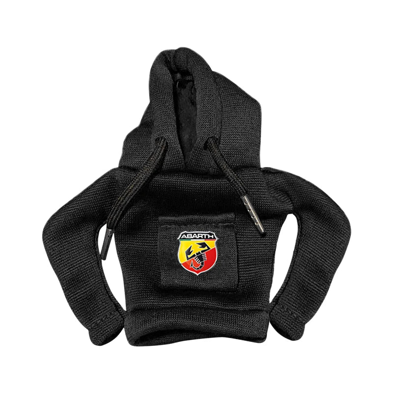 Car Gear Shift Lever Knob Sweatshirt Cover Auto Shift Cover For Fiat Abarth 500 595 124 Becquet Fiat Punto Ducato Palio Grande