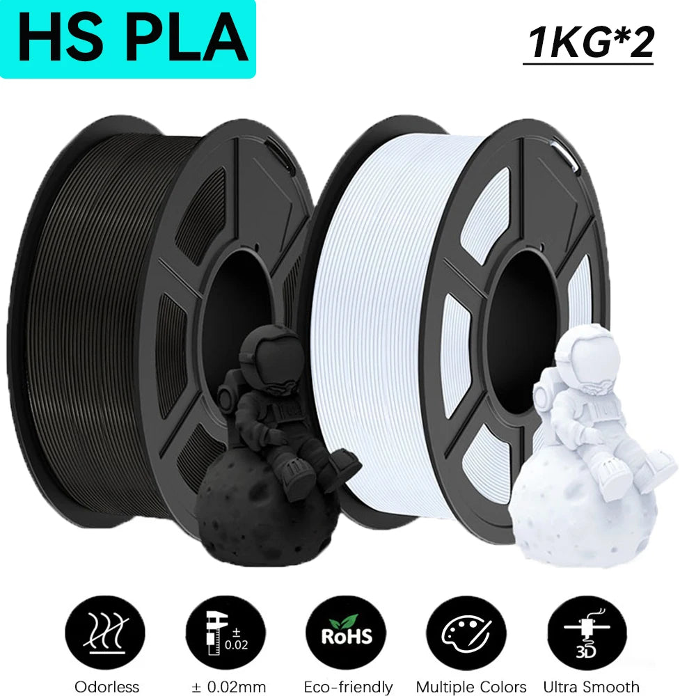 JAYO 3D PETG/ High Speed Matte PETG / PLA Classic/PLA/PLA+/HS PLA/PLA Matte/PLA Meta Printer Filament 1.75mm 3D Printer Filament