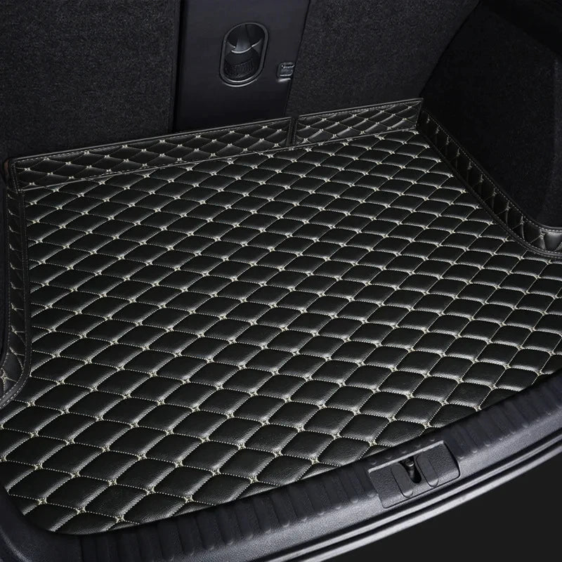 Car Trunk Mats For Hyundai Kona Kauai OS 2018~2022 Waterproof Car Mats Tappetini Auto Car Accessories Interior Car Accessories