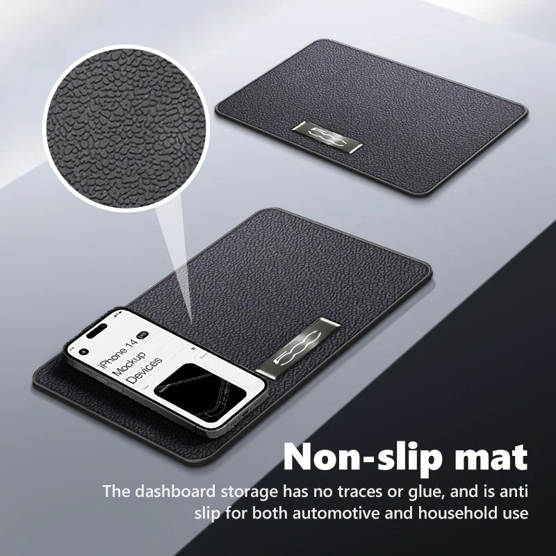 For Fiat Car Dashboard Sticky Pad Non-slip Mat Phone Holder Waterproof Pads FR Abarth 500 Tipo FR Palio Bravo Pondo Doblo Tipo