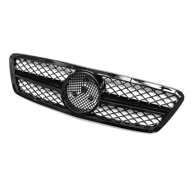 Car Front Grille Grill For Mercedes-Benz C-Class W203 C200 C240 C280 C320 2001-2007 Tuning Accessories ABS Grills