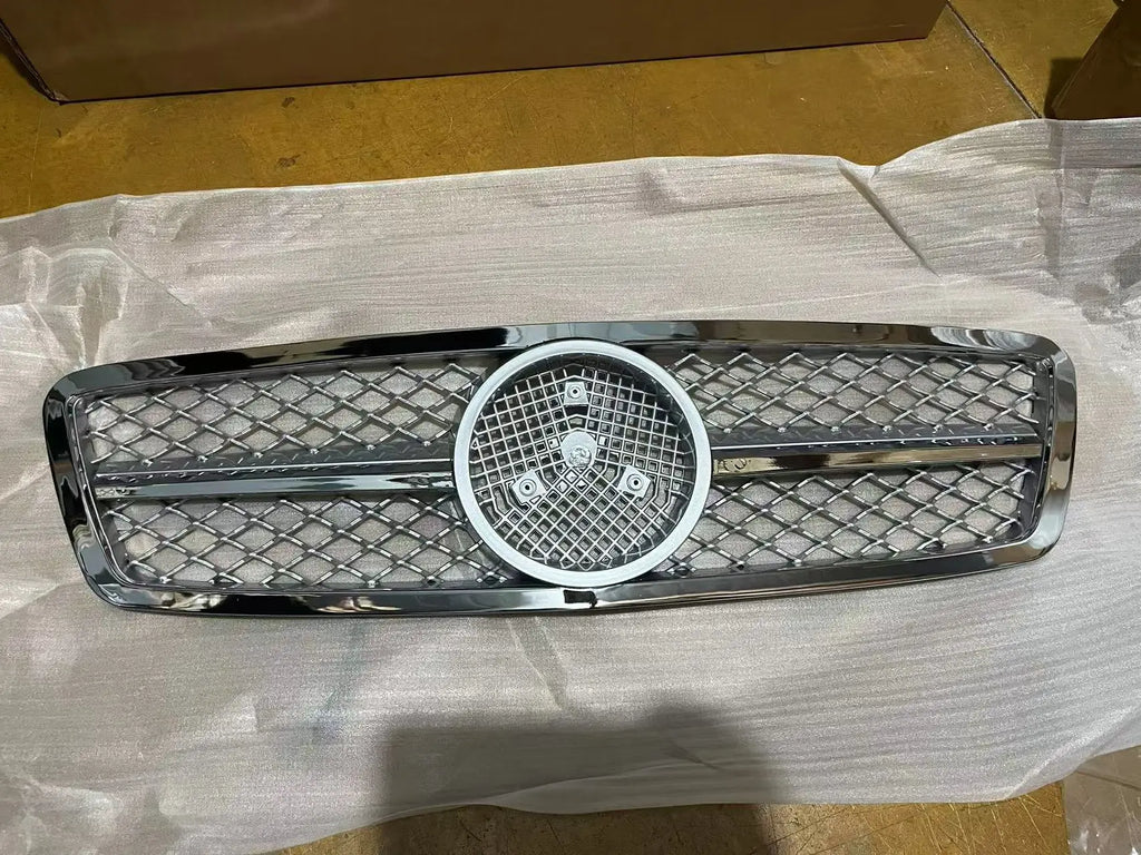 Car Front Grille Grill For Mercedes-Benz C-Class W203 C200 C240 C280 C320 2001-2007 Tuning Accessories ABS Grills