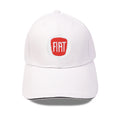 Fiat Emblem Baseball Hat Men Women Adjustable Peaked Cap For Fiat Abarth 500e Panda Tipo FR Argo Freemont Viaggio Bravo Punto