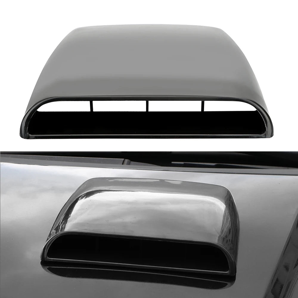 Auto Air Flow Vent Cover Accessories Air Outlet Cover Decoration Air Flow Intake Vent Cover Car Styling Universal Car Hood Scoop
