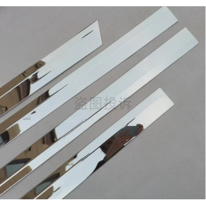 Car Accessories  2013 2014 2015 2016-2017 2018 Body door side anti-collision decorative bright strip For Hyundai SANTA FE IX45