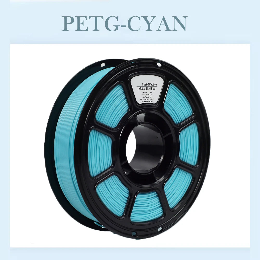 Tideboom 3D PLA/PETG Filament 1.2KG High Speed 3D Printer Filament High Flow Speed Matte Effect 3D Printing Mateial Pla 필라멘트