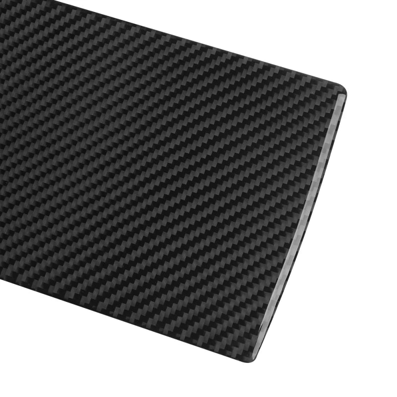 For Audi Q7 2007-2015 Accessories Carbon Fiber Interior Car Central Armrest Box Water Cup Holder Decor Sticker Cover Trim Frame