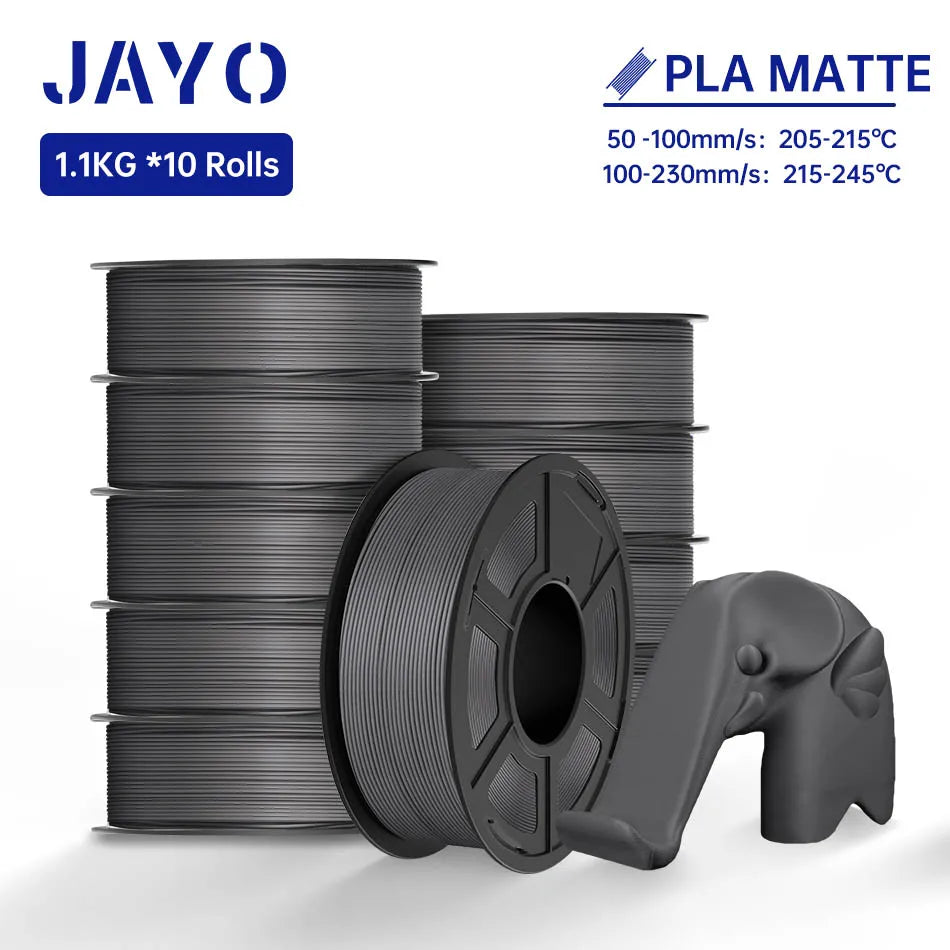 JAYO 3d Filament petg/ pla plus/ pla/PLAMeta /SILK PLA+ 1.75MM PLA 3D Filament for FDM 3D Printer TPU SILK 3D Printing Materials