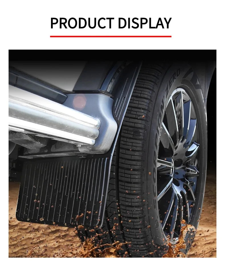 For 2019-2025 Mercedes-Benz G-Class G500, G63, G350, G400, G550, G450 Modification Mudguards, Front And Rear Mudflaps