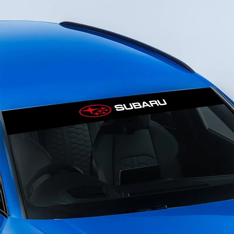 Car Front Rear Windshield Decoration Accessories Stickers For Subaru Forester impreza Outback Legacy Tribecacar Car Accessories