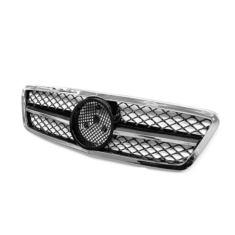 Car Front Grille Grill For Mercedes-Benz C-Class W203 C200 C240 C280 C320 2001-2007 Tuning Accessories ABS Grills