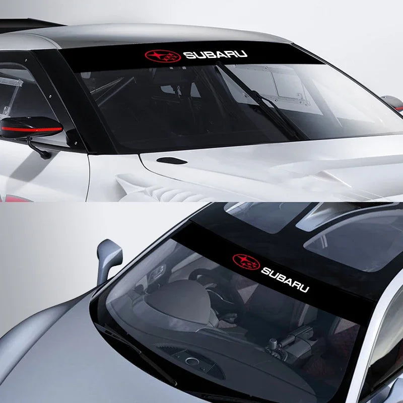 Car Front Rear Windshield Decoration Accessories Stickers For Subaru Forester impreza Outback Legacy Tribecacar Car Accessories