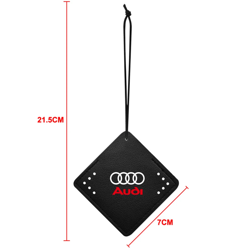 Car Air Freshener Rearview Mirror Pendant Aromatherapy Sachet For Audi A3 A4 A4L A5 B3 B4 B5 B6 B7 B8 RS3 Quattro C5 C6 C7 C5 C6