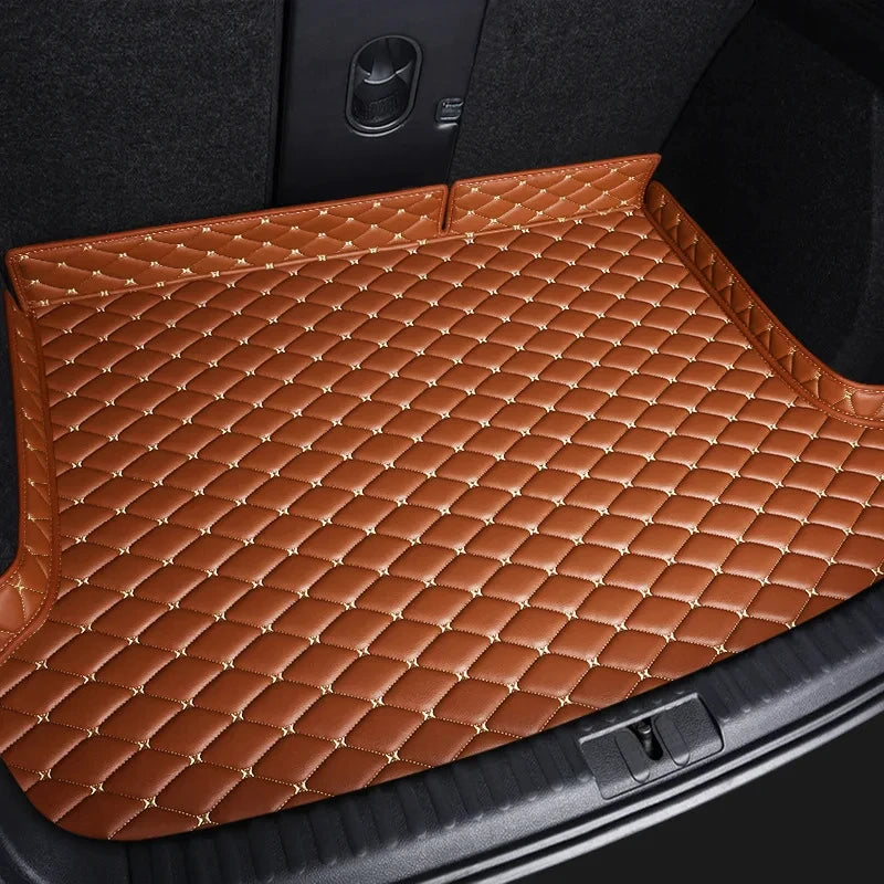 Car Trunk Mats For Hyundai Kona Kauai OS 2018~2022 Waterproof Car Mats Tappetini Auto Car Accessories Interior Car Accessories