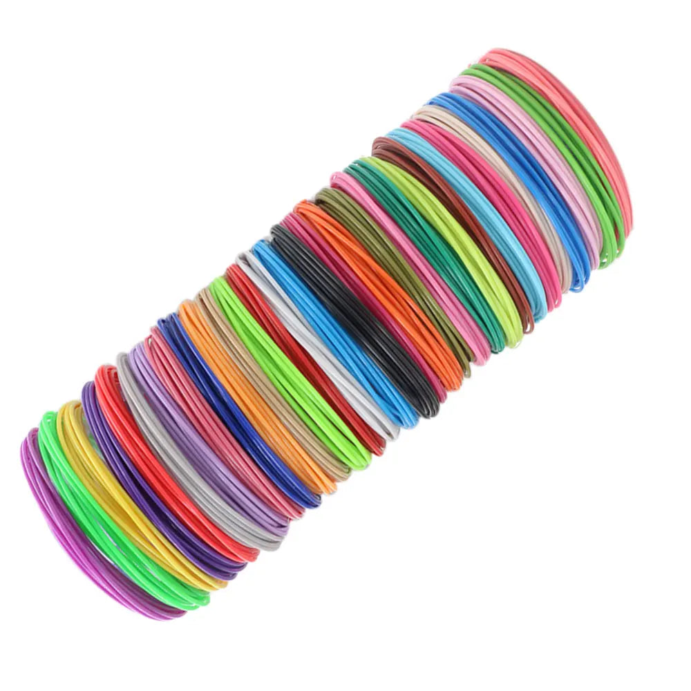 PLA Filament for 3D Pen Printing 10/20/30 Colors Diameter 1.75mm 200M Odorless Safe Plastic Refill for 3D children Printing Pen