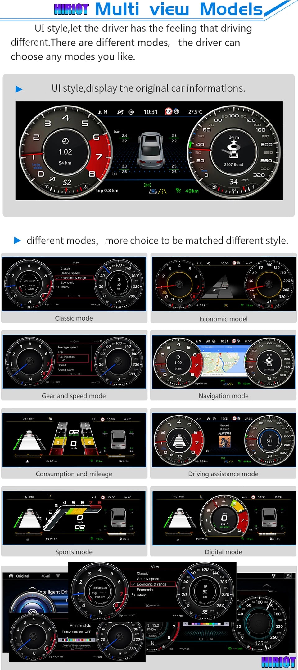 Instrument Cluster Virtual Cockpit Digital Speedometer LCD Dashboard Gauge For Audi TT TTS A3 A4 B8 A5 S5 Q3 Q5 RS4 RS5 A6 A7 Q7