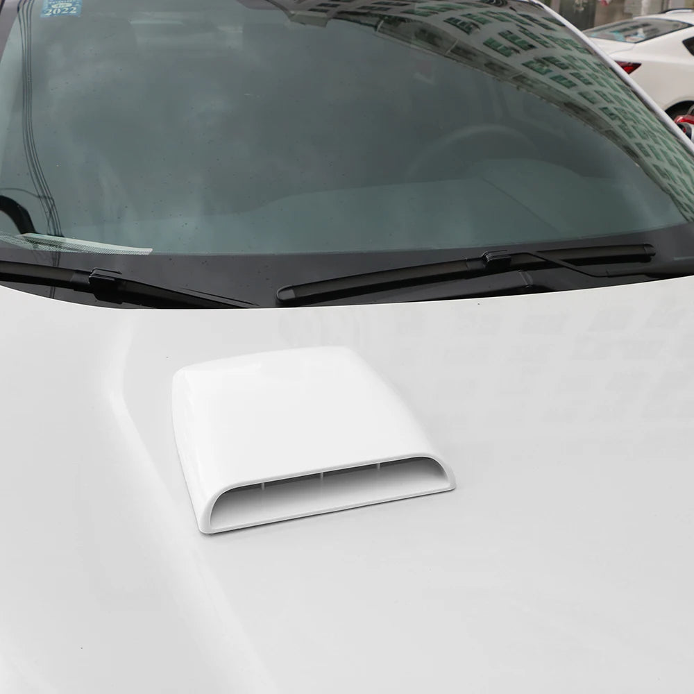 Auto Air Flow Vent Cover Accessories Air Outlet Cover Decoration Air Flow Intake Vent Cover Car Styling Universal Car Hood Scoop