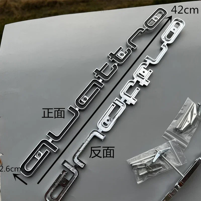 for Audi ABS Car Accessories Quattro Logo RS3 RS5 A6 RS4 RS6 A7 A8 Q3 Q5 RS7 A3 A4 A5 Q7 S3 S7 Front Grille Emblem Badge Styling