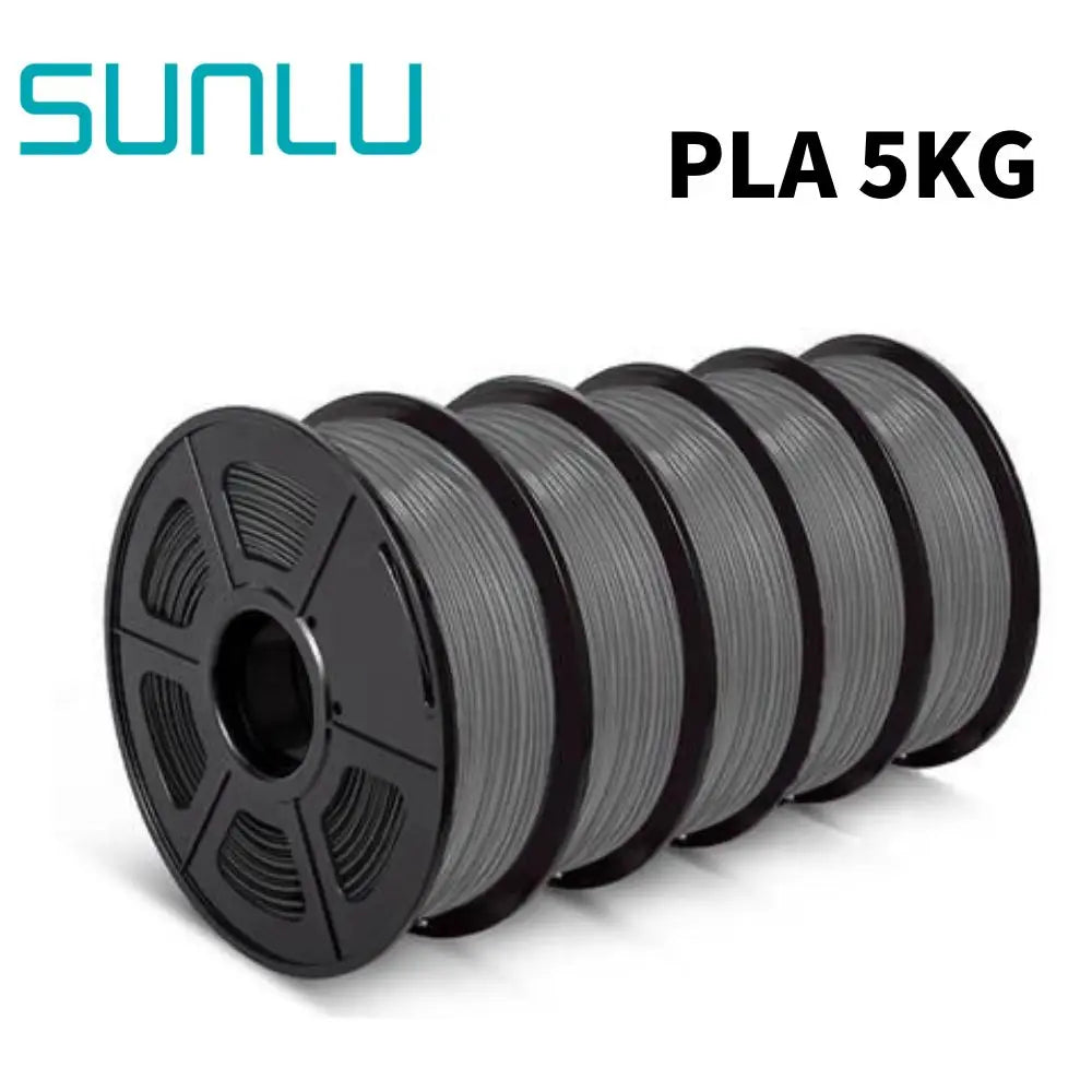 SUNLU PLA/PLA+/PETG/SILK/PLA Matte/ PLA Meta Filament 5KG 1KG/ Roll 1.75mm +/-0.02MM 3D Printer Filament Neatly Wound Filament