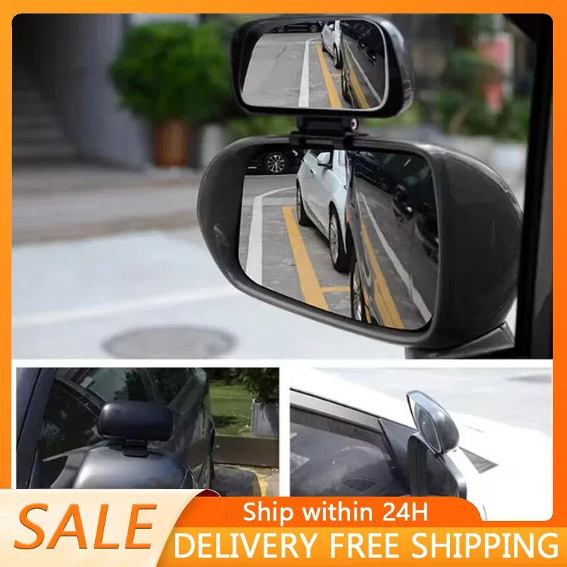 Auto Products New Rear View Auxiliary Mirror Adjustable Reflective Blind Spot mirror Car Accessories Rearview Mirror