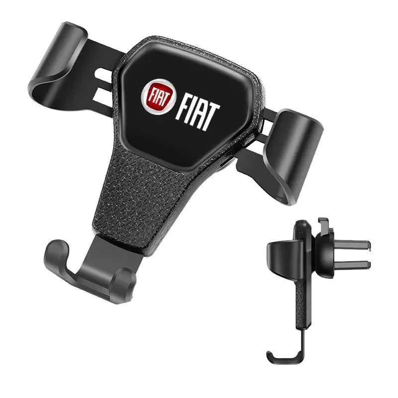 For FIAT 500 Abarth Doblo Tipo Panda Ducato Fiorino Grande Punto 500c Gravity Car Phone Holder Air Vent GPS Stand Accessories