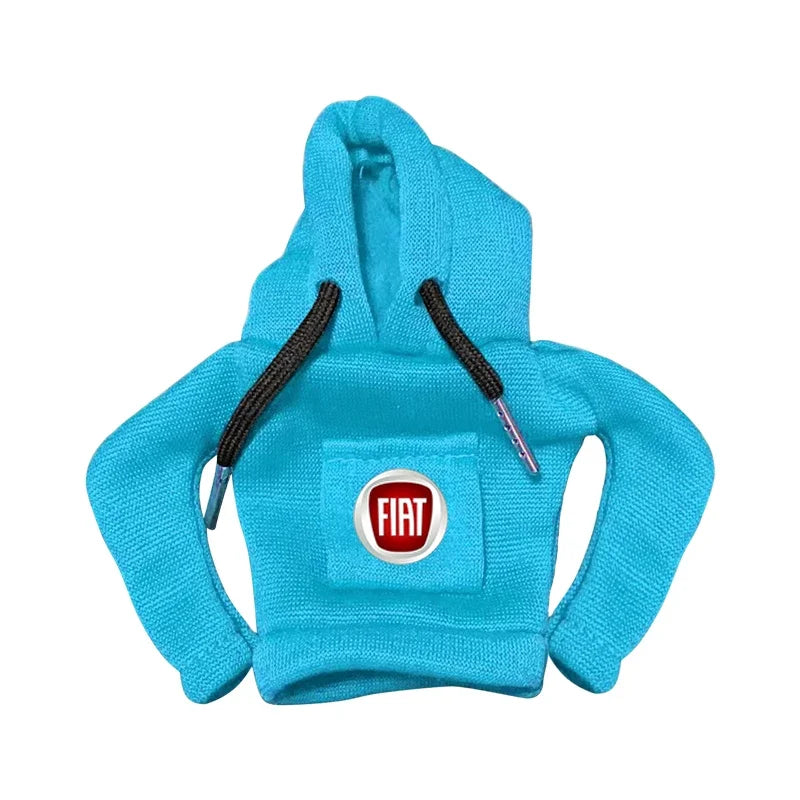 Car Gear Shift Lever Knob Sweatshirt Cover Auto Shift Cover For Fiat Abarth 500 595 124 Becquet Fiat Punto Ducato Palio Grande