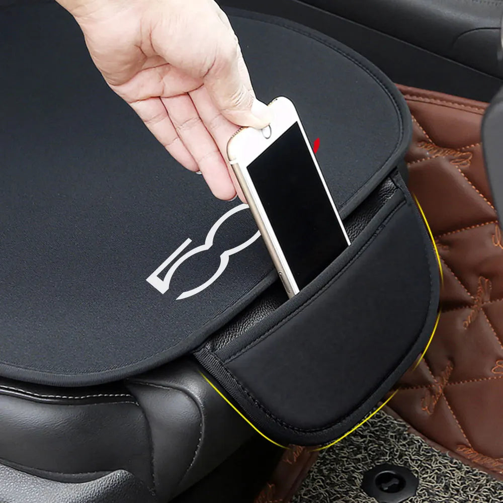 Car Seat Cover Pad Protection Cushion For Fiat 500 500C 2012 500X 500L Abarth 695 Polyester Protective Mat Auto Accessories