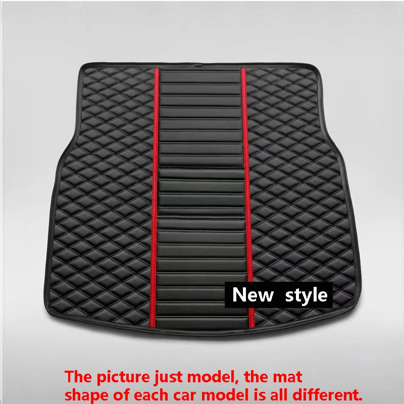 Car Trunk Mats For Hyundai Kona Kauai OS 2018~2022 Waterproof Car Mats Tappetini Auto Car Accessories Interior Car Accessories