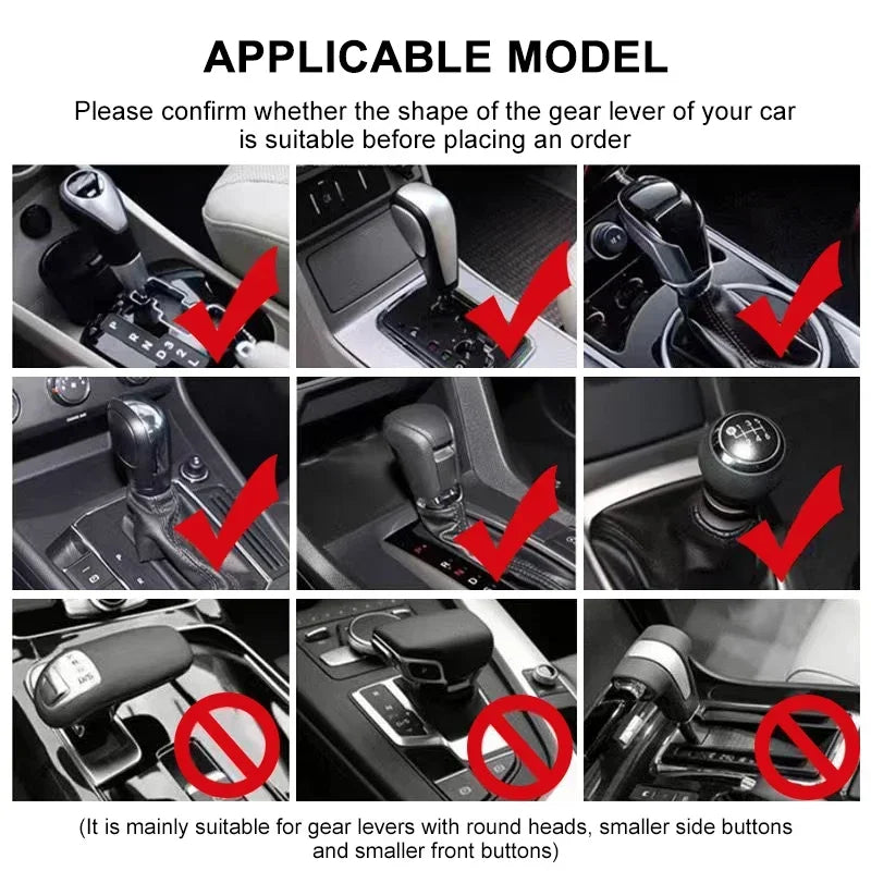 Car Gear Shift Lever Knob Sweatshirt Cover Auto Shift Cover For Fiat Abarth 500 595 124 Becquet Fiat Punto Ducato Palio Grande