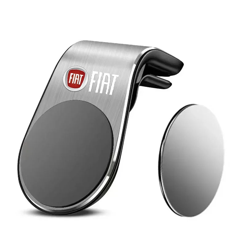 Magnetic Car Phone Holder Air Vent Clip Mount Mobile Cellphone GPS Support For FIAT 500 Grande Stilo Freemont Punto Astra Bravo