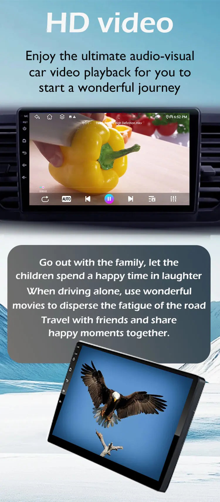 Android15 For Fiat 500 2016 - 2019 Car Radio Multimedia Player Video Navigation Carplay Stereo GPS WIFI DSP Carplay Android Auto