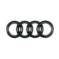 ABS 4 Rings Logo Audi Emblem Car Front Hood Emblem Bonnet Badge Rear Trunk Badge For Audi A3 A4 A5 A6 A7 A1 Q2 Q3 Q5 Q7 Q8 TT