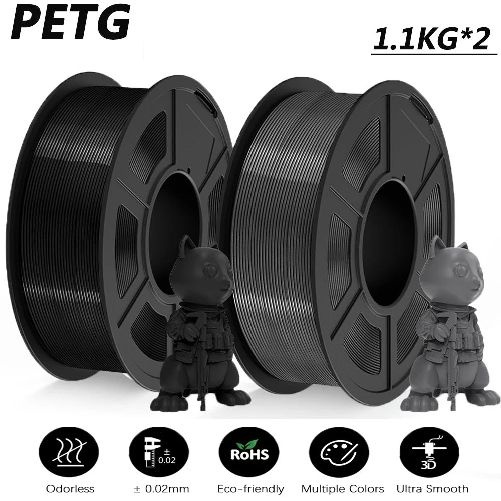 JAYO 3D PETG/ High Speed Matte PETG / PLA Classic/PLA/PLA+/HS PLA/PLA Matte/PLA Meta Printer Filament 1.75mm 3D Printer Filament
