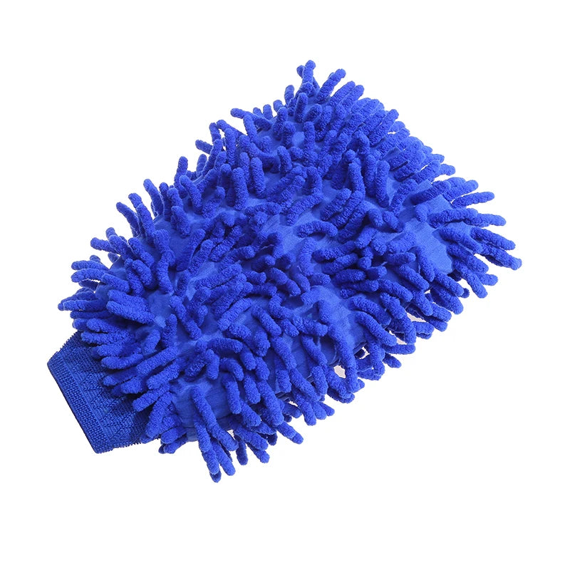 Car Wash Mitts Chenille Mitts Plush Wipes Thickened Double Sided Car Accessories Recyclable Cleaning Tools Car Accessories