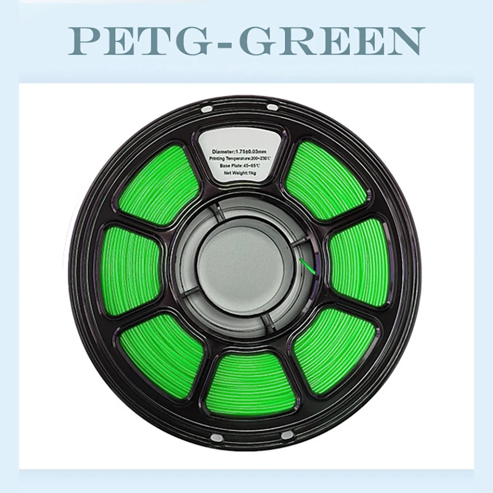 Tideboom 3D PLA/PETG Filament 1.2KG High Speed 3D Printer Filament High Flow Speed Matte Effect 3D Printing Mateial Pla 필라멘트
