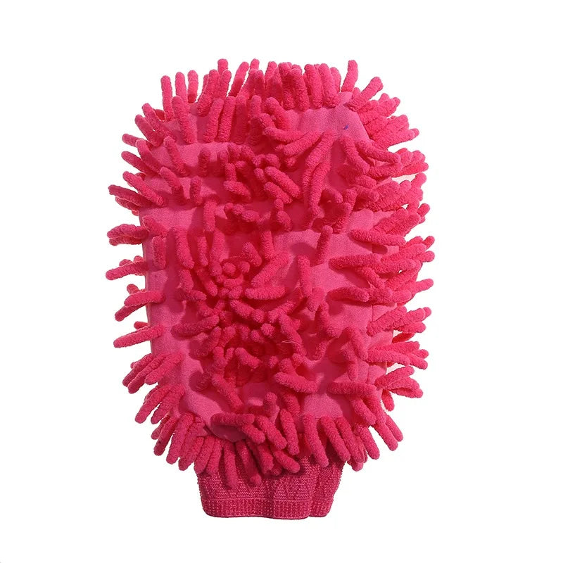 Car Wash Mitts Chenille Mitts Plush Wipes Thickened Double Sided Car Accessories Recyclable Cleaning Tools Car Accessories