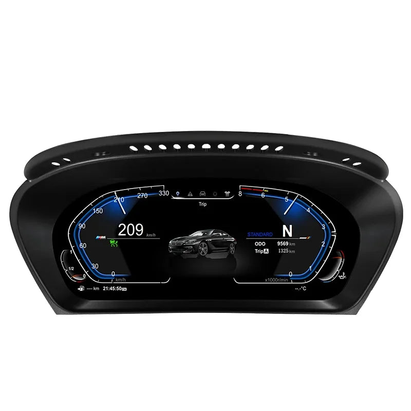 Byseven For BMW X5 E70/BMW X6 E71 (2006-2013) CCC/CIC 12.3inch LCD instrument panel digital instrument panel