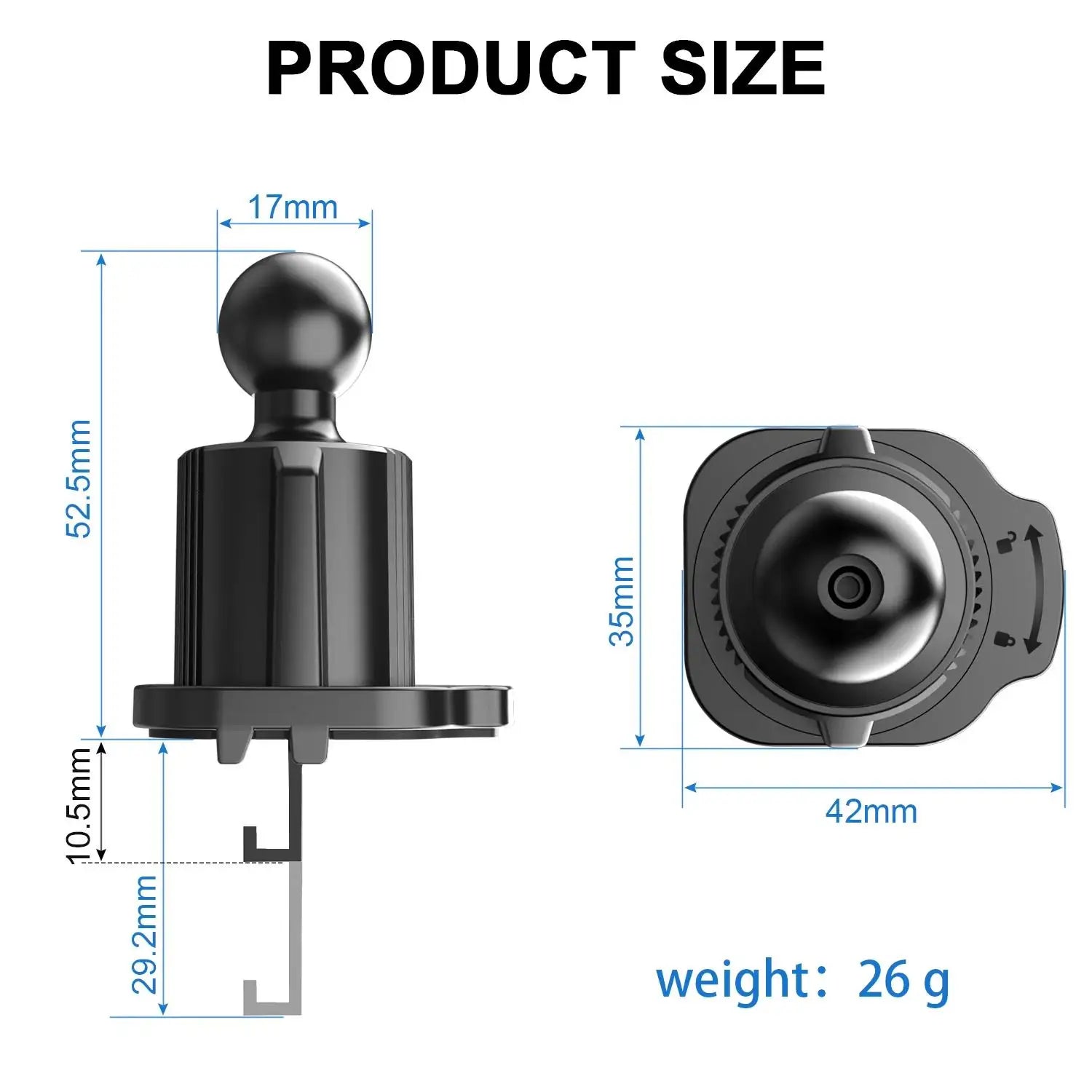 Car Phone Holder Bracket Accessories Interior Air Outlet Vent Base Gadget Universal Auto Cellphone Support Accessories