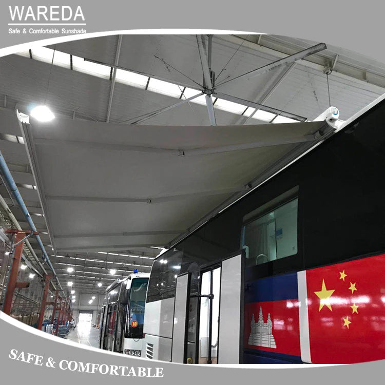 Caravan Accessories Full Cassette Side Awning for Motorhome Van Awning RV Accessories
