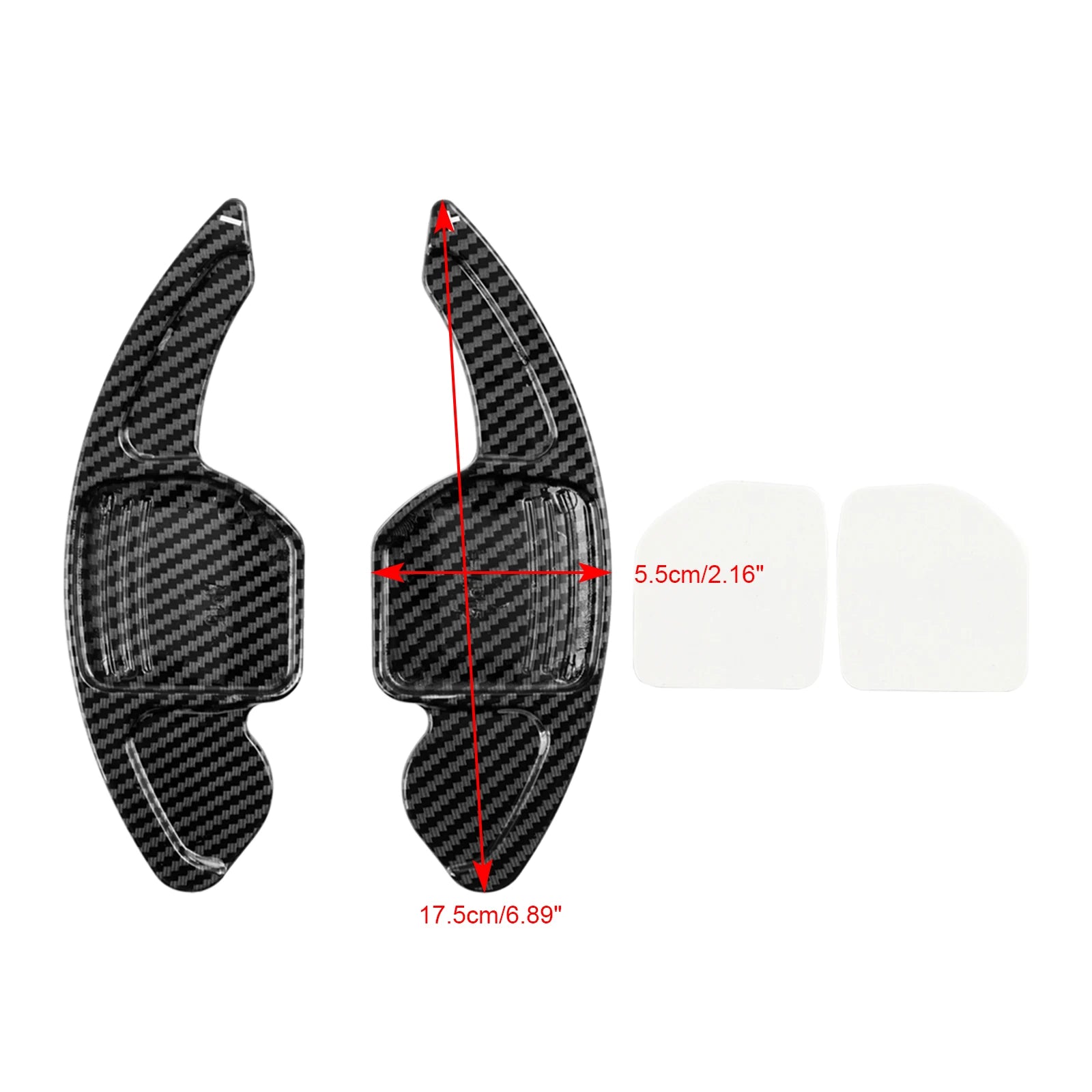 Artudatech Steering Wheel Shift Paddle Shifter Extension Fit For Audi A3 A4 A5 A6 A7 A8 Q5 Q7