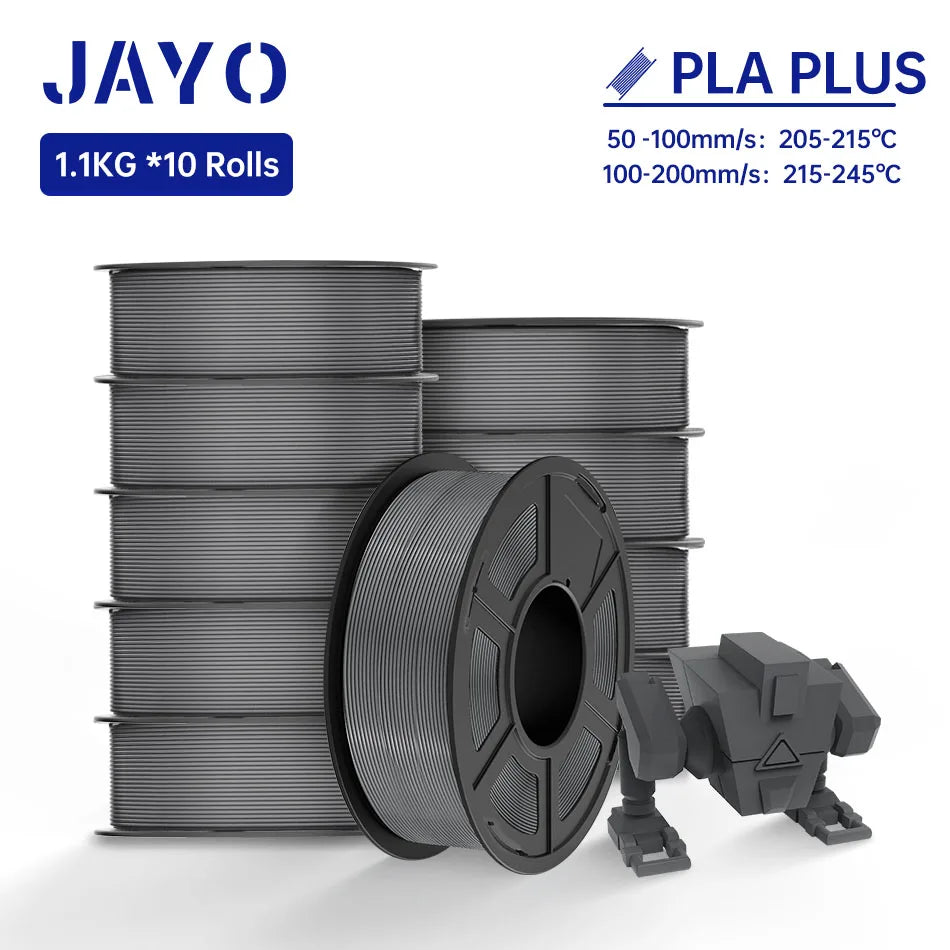 JAYO 3d Filament petg/ pla plus/ pla/PLAMeta /SILK PLA+ 1.75MM PLA 3D Filament for FDM 3D Printer TPU SILK 3D Printing Materials