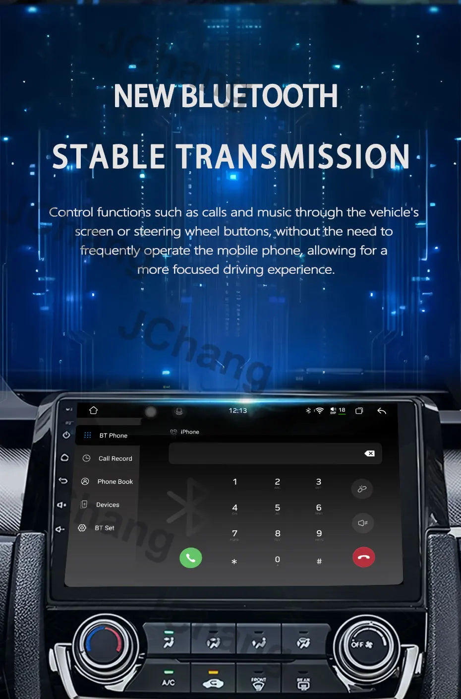 Video Player Carplay Car Radio for Fiat Ducato 2007 2008 2009 2010 2011 2012 - 2015 Android 15 Stereo Multimedia BT Auto Android